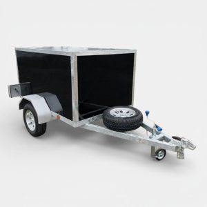 6ft x 4ft Mini Cube 64 Box Trailer with Rear Door