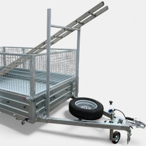 Fully Galvanised Single A-Frame Ladder Rack (Clamp-On, Removable)