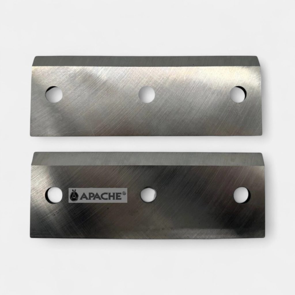 2 x New Wood Chipper Blades to Fit Apache Timber Master 65 Pro Chipper