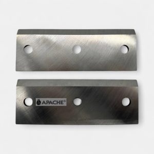 2 x New Wood Chipper Blades to Fit Apache Timber Master 65 Pro Chipper