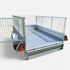 10ft x 5ft Utility Trailer with Cage & Rear Gate