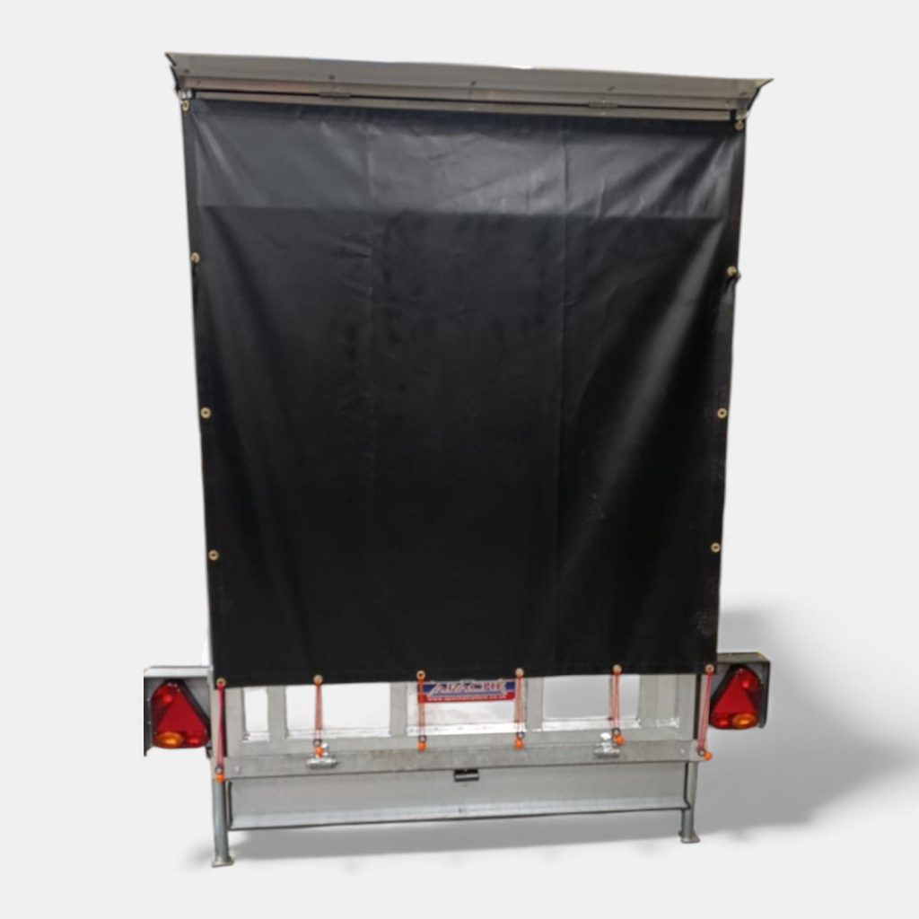 4ft Rear Winter Protector Heavy Duty Fitted Tarpaulin Cover To Fit Apache Cube Trailers
