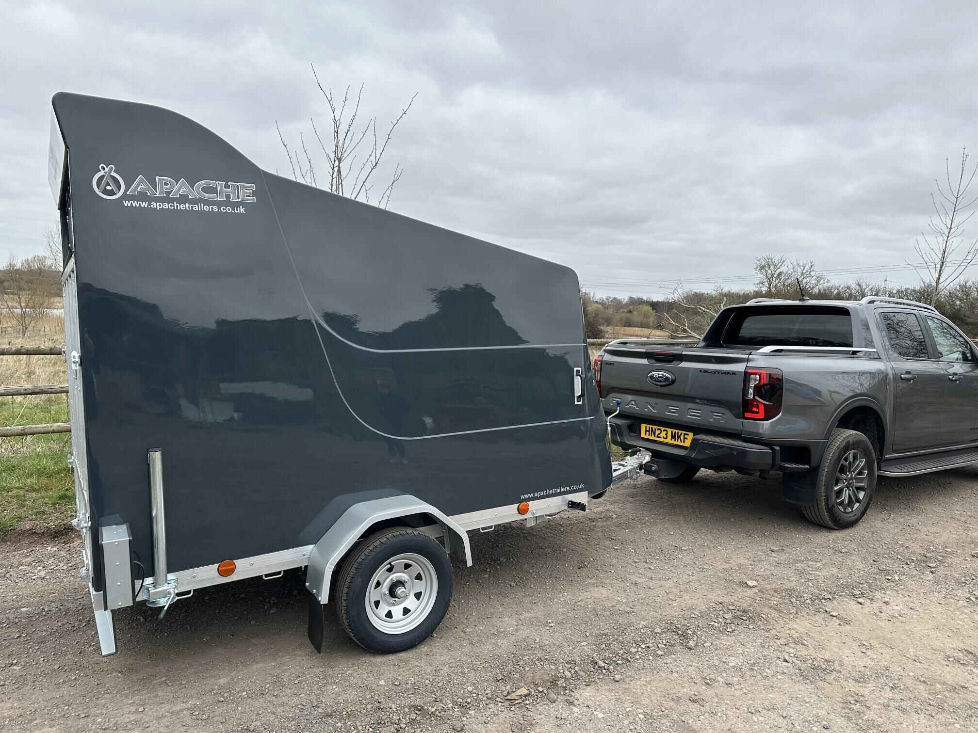 Cube box trailers