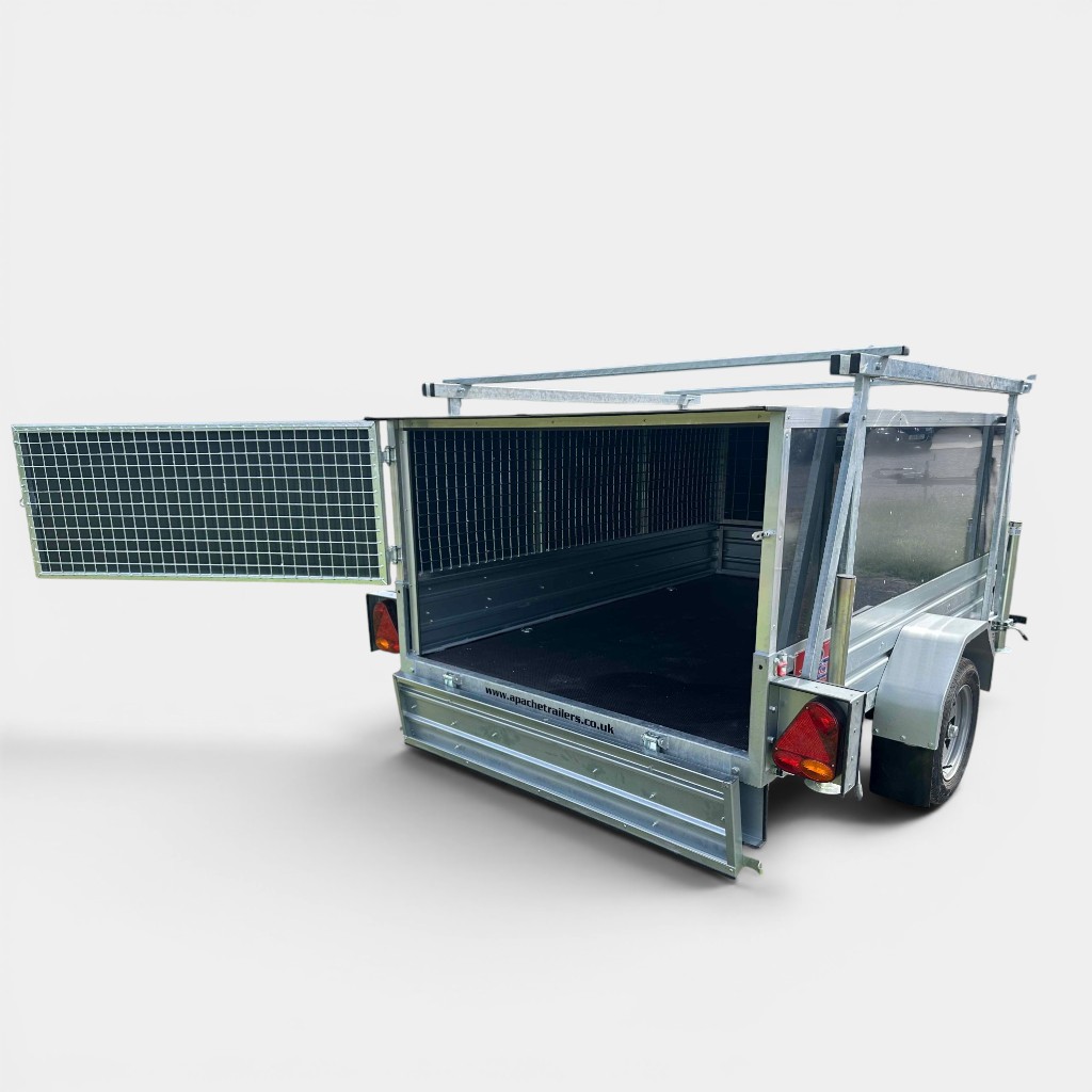8ft x 4ft Roof Tent Scout 84 Trailer & Rear Loading Door (without TentBox) - Image 2