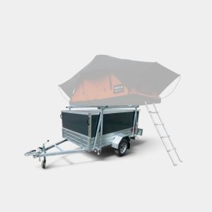 6ft x 4ft Roof Tent Scout 64 Trailer & Rear Loading Door (without TentBox)