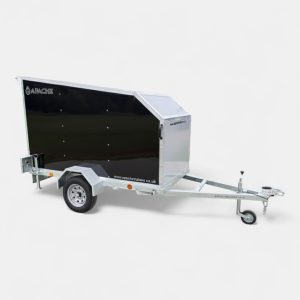 7ft x 5ft Cube Sport 75 Box Trailer with Aerodynamic Body & Rear Loading Ramp