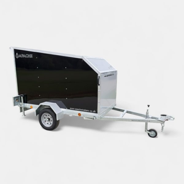 8ft x 4ft Cube Sport 84 Box Trailer with Aerodynamic Body & Rear Loading Ramp
