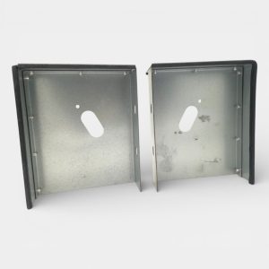 Pair of Square Metal Lighting Mounting Ears for Apache Trailers