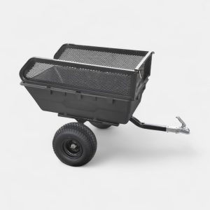 Apache ATV Garden Trailer 300-S – Multipurpose Tipping Trailer – Black